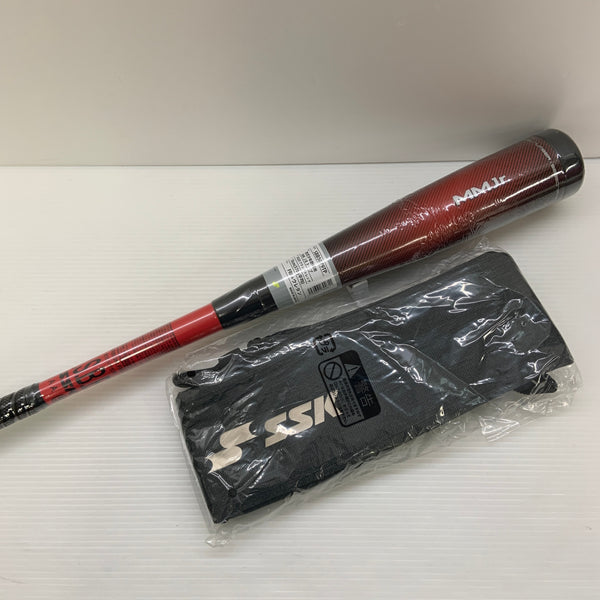 エスエスケイ SSK MM Jr. 少年軟式 子ども FRP製バット SBB5079TP トップバランス 未使用品 ケース付き 野球 7698