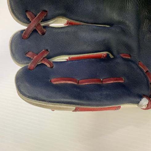 アディダス adidas GLJ62 トリコロールカラー 軟式 大人 一般 内野手用 グローブ グラブ 左投げ 中古品 グローブ袋付き 野球 9279