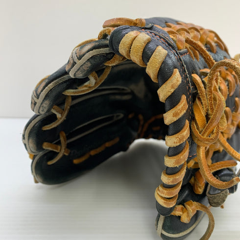 ハイゴールド HI-GOLD 己極 軟式 大人 一般 内野手用 グローブ グラブ 左投げ OKG-6338 中古品 野球 7829