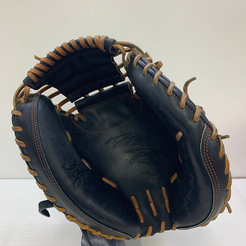 ミズノ MIZUNO 號-SAKEBI- M-R型 軟式 大人 一般 キャッチャーミット 捕手 グローブ グラブ 右投げ 1AJCR27210 中古品 野球 7891