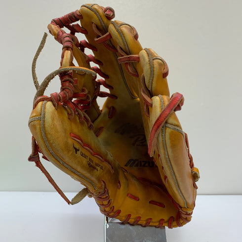 ミズノ MIZUNO ミズノプロ mizunopro 硬式 大人 一般 外野手用 グローブ グラブ 右投げ オーダー 中古品 野球 9883