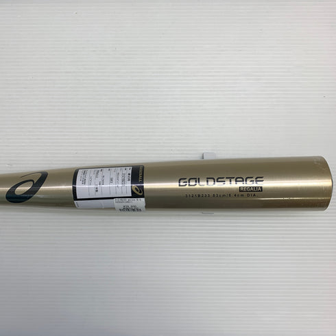 アシックス asics ゴールドステージ 硬式 大人 一般 金属製バット 3121B233 トップバランス 野球 7158