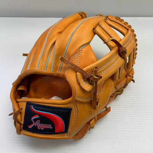 久保田スラッガー KUBOTA SLUGGER KSN-L5 軟式 大人 一般 内野手用 グローブ グラブ 右投げ 中古品 野球 1349