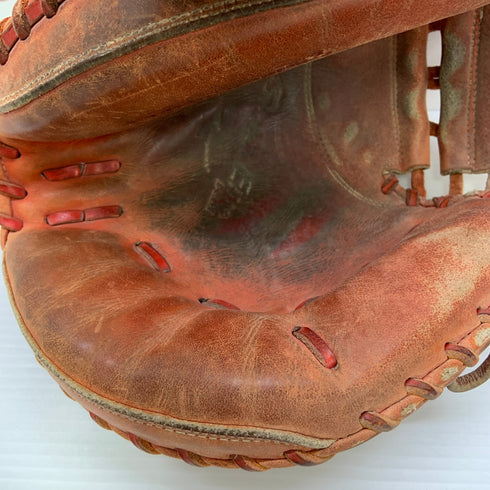 ミズノ MIZUNO 1AJCY18300 少年軟式 子ども キャッチャーミット 捕手 グローブ グラブ 右投げ 中古品 野球 9252