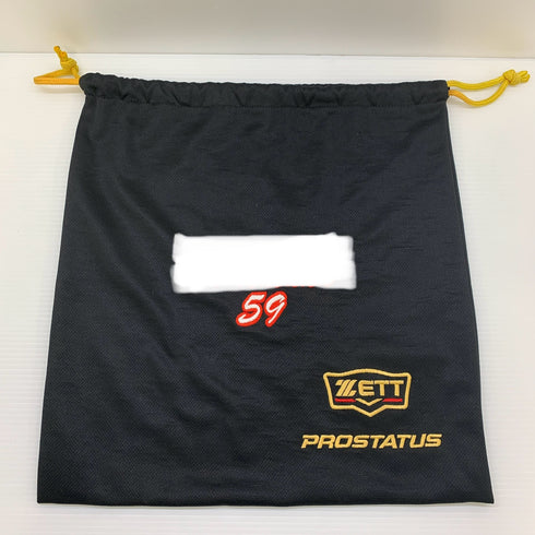 ゼット ZETT プロステイタス 硬式 大人 一般 キャッチャーミット 捕手 グローブ グラブ 右投げ 中古品 グローブ袋付き 野球 6005