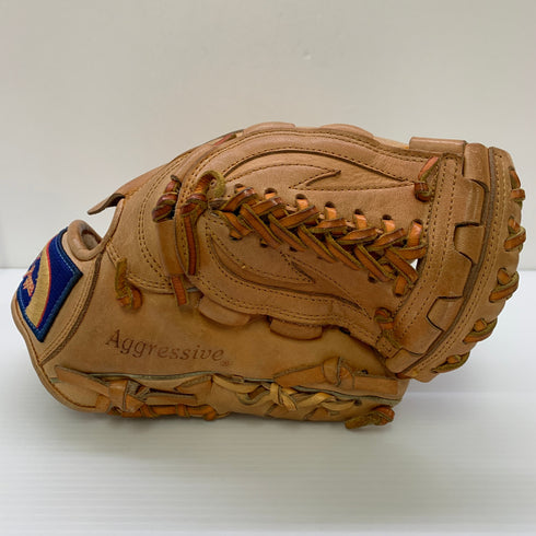 久保田スラッガー KUBOTA SLUGGER KSN-MS-Ⅲ 軟式 大人 一般 投手用 グローブ ピッチャー グラブ 右投げ 中古品 野球 8903