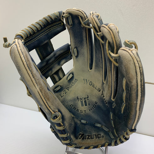ミズノ MIZUNO 2GN33710 軟式 大人 一般 内野手用 グローブ グラブ 右投げ 中古品 野球 1367