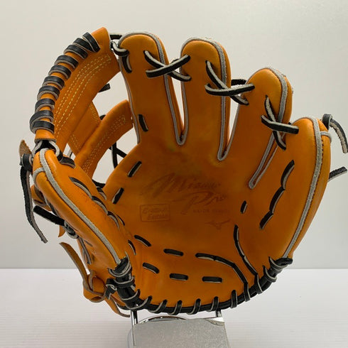 中古品 ミズノ MIZUNO ミズノプロ 軟式 内野手用グローブ 1AJGR31033 坂本型 4244