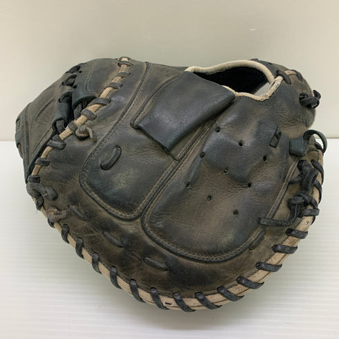 ミズノ MIZUNO 少年軟式 子ども キャッチャーミット 捕手 グローブ グラブ 右投げ 中古品 野球 1448