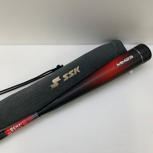 エスエスケイ SSK MM23 軟式 大人 一般 FRP製バット SBB4037 ケース付き 野球 7013
