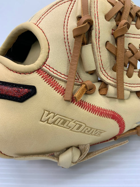 ミズノ MIZUNO ウィルドライブ レッド U-Plus 少年軟式 オールラウンド用グローブ 1AJGY31410 3749