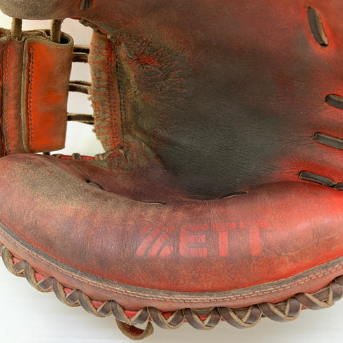 ゼット ZETT 硬式 大人 一般 キャッチャーミット 捕手 グローブ グラブ 右投げ 中古品 野球 9026