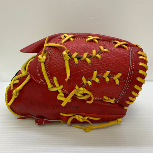 ベルガード BELGARD 軟式 大人 一般 投手用 グローブ ピッチャー グラブ 右投げ 中古品 野球 7654