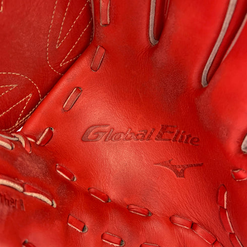 ミズノ MIZUNO グローバルエリート Global Elite 1AJGS22401 ソフトボール用 大人 一般 投手用 グローブ ピッチャー グラブ 右投げ 中古品 グローブ袋付き 野球 9253