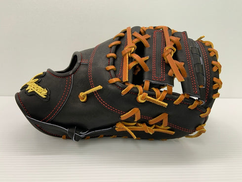 中古品 久保田スラッガー プロモデル 硬式 ファーストミット FP-INB 3961