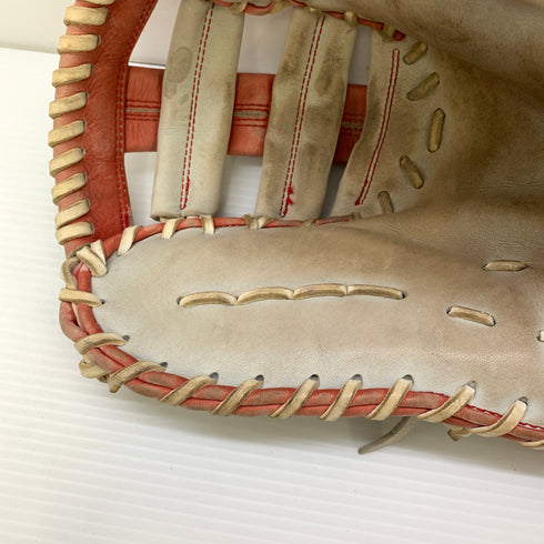 エバード 軟式 大人 一般 ファーストミット 一塁手 グローブ グラブ 右投げ 中古品 野球 9987