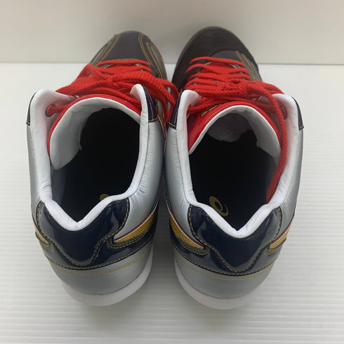 中古 アシックス asics 野球 金具固定式スパイク Size-28.5cm B1F001 H-4433