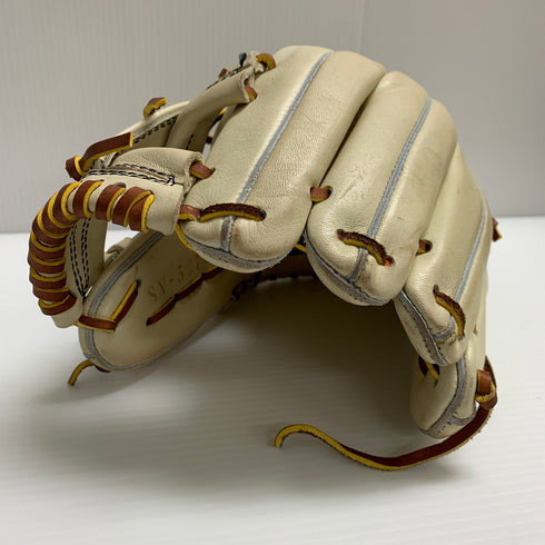 ジームス Zeems 軟式 大人 一般 内野手用 グローブ グラブ 右投げ SV-527SBN 中古品 野球 7733