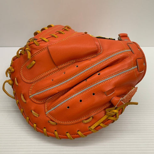 中古品 ハイゴールド Hi-Gold 己極 軟式 キャッチャーミット OKG-643M 3953