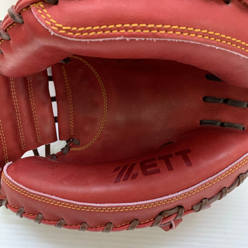 ゼット ZETT プロステイタス 軟式 大人 一般 キャッチャーミット 捕手 グローブ グラブ 右投げ BRCB30920 中古品 箱・グローブ袋付き 野球 8104