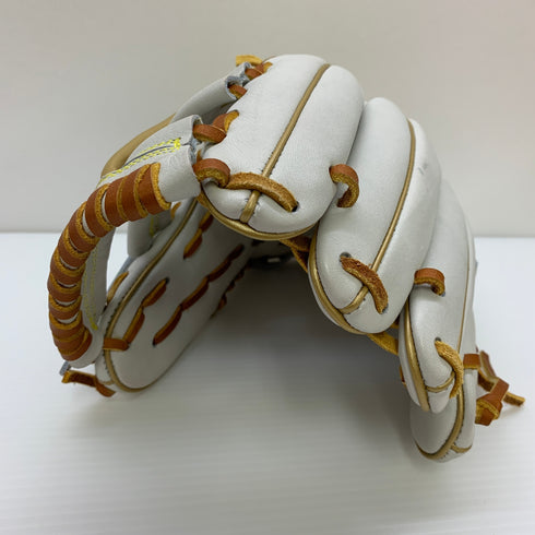 久保田スラッガー KUBOTA SLUGGER 軟式 大人 一般 内野手用 グローブ グラブ 右投げ オーダー 中古品 グローブ袋付き 野球 8434