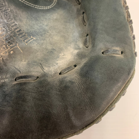 ミズノ MIZUNO 少年軟式 子ども キャッチャーミット 捕手 グローブ グラブ 右投げ 中古品 野球 9951