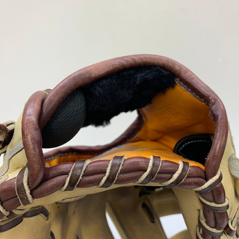ミズノ MIZUNO ミズノプロ HAGAJAPAN 軟式 大人 一般 内野手用 グローブ グラブ 右投げ オーダー 中古品 グローブ袋付き 野球 8282