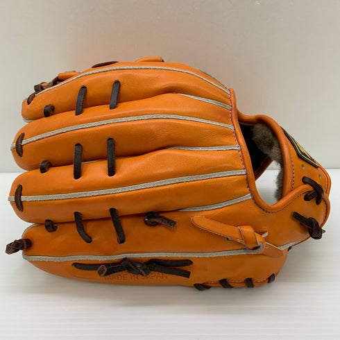 ゼット ZETT プロステイタス PROSTATUS BPROG566S 硬式 大人 一般 内野手用 グローブ グラブ 右投げ 中古品 野球 9142