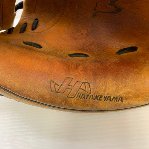 ハタケヤマ HATAKEYAMA 軟式 大人 一般 キャッチャーミット 捕手 グローブ グラブ 右投げ KDFーM2Y 中古品 野球 6186