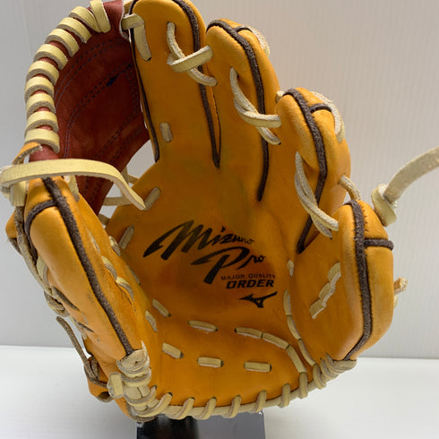 ミズノ MIZUNO ミズノプロ オーダー 軟式 大人 一般 内野手用 グローブ グラブ 右投げ 中古品 野球 7026