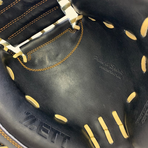 ゼット ZETT ロステイタス 硬式 大人 一般 キャッチャーミット 捕手 グローブ グラブ 右投げ BPROCM820 中古品 箱・グローブ袋付き 野球 6477