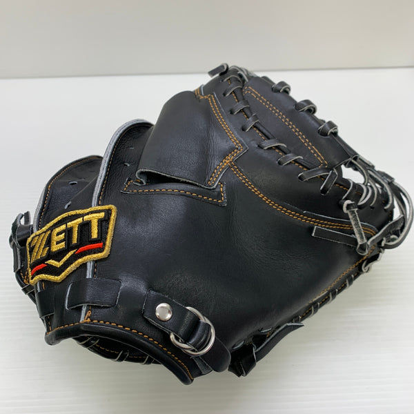 ゼット ZETT プロステイタス 硬式 大人 一般 キャッチャーミット 捕手 グローブ グラブ 右投げ BPROCM920 中古品 グローブ袋付き 野球 7383