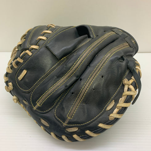 ハタケヤマ HATAKEYAMA TH-JL8B 少年軟式 子ども キャッチャーミット 捕手 グローブ グラブ 右投げ 中古品 野球 9557