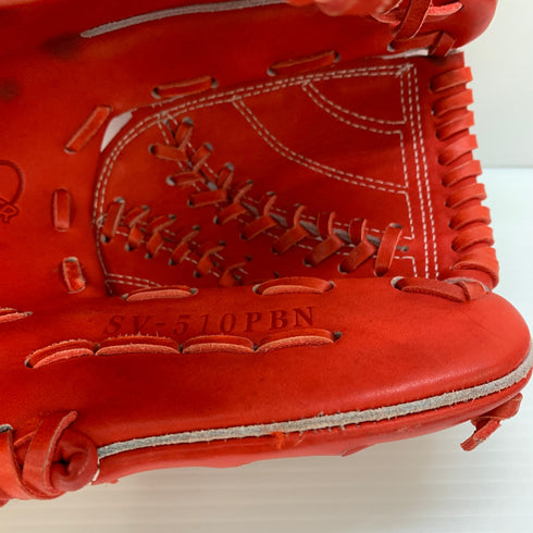 ジームス Zeems HIGHLEVELORDER 軟式 大人 一般 投手用 グローブ ピッチャー グラブ 左投げ SV-510PBN 中古品 野球 6526