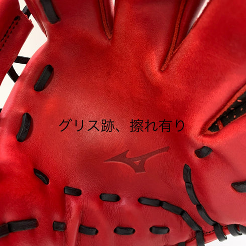 ミズノ MIZUNO TECHFIRE 軟式 大人 一般 内野手用 グローブ グラブ 右投げ 中古品 野球 6064