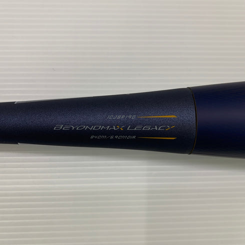 中古品 ミズノ MIZUNO ビヨンドマックスレガシー 軟式 FRP製バット 1CJBR19084 ケース付き 6252