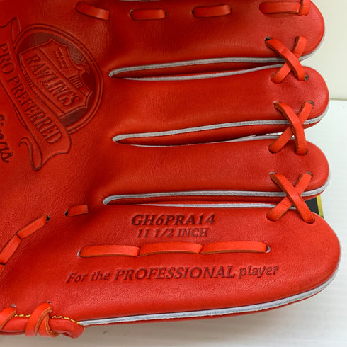 ローリングス Rawlings プロプリファード PRO PREFERRED GH6PRA14 硬式 大人 一般 投手用 グローブ ピッチャー グラブ 右投げ タグ付き 野球 9914