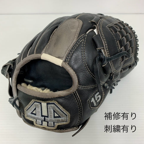 フォーティーフォー 硬式 大人 一般 内野手用 グローブ グラブ 右投げ 中古品 野球 6857