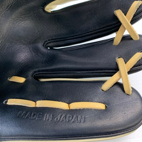 中古品 アトムズ ATOMS 軟式 オーダー 内野手用グローブ 指リング 刺繍有り 5125