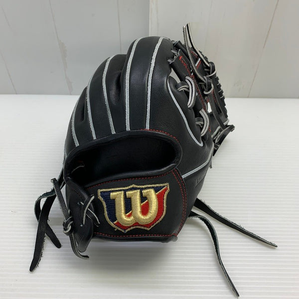 ウィルソン Wilson ベーシックラボ 軟式 大人 一般 内野手用 グローブ グラブ 右投げ 中古品 野球 5855