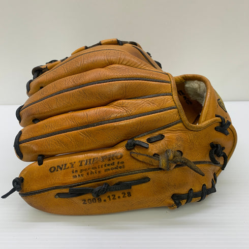 ハタケヤマ HATAKEYAMA PRO-KN5 硬式 大人 一般 内野手用 グローブ グラブ 右投げ 中古品 野球 9161