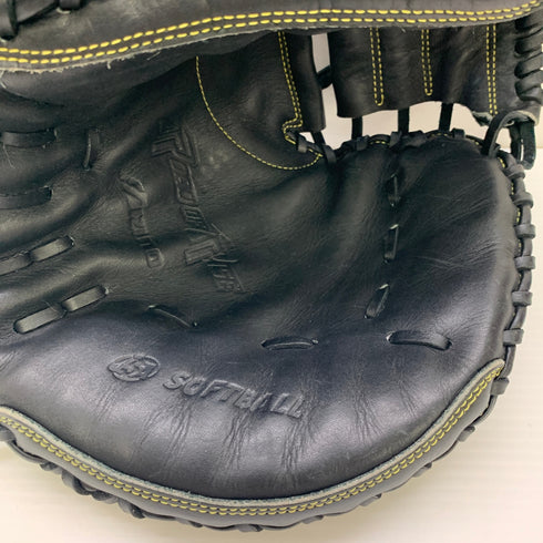 ミズノ MIZUNO 1AJCS12400 ソフトボール用 大人 一般 キャッチャーミット 捕手 グローブ グラブ 右投げ 中古品 野球 9643