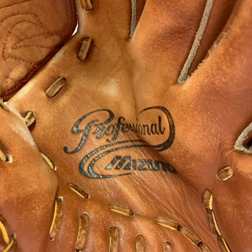 ミズノ MIZUNO プロフェッショナル 1AJGR12691 軟式 大人 一般 投手用 グローブ ピッチャー グラブ 右投げ 中古品 野球 8742