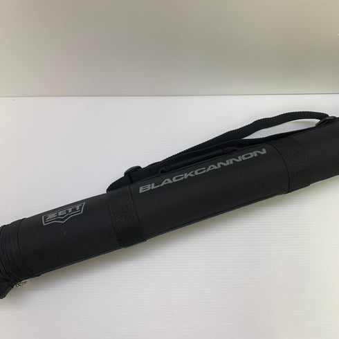 ゼット ZETT ブラックキャノン 軟式 大人 一般 FRP製バット BCT35464 トップバランス 中古 ケース付き 野球 8210