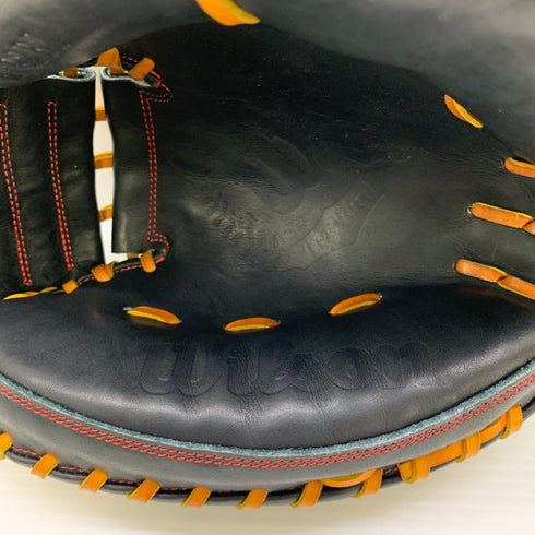 ウィルソン Wilson HTG2BZ 硬式 大人 一般 キャッチャーミット 捕手 グローブ グラブ 右投げ 中古品 野球 9831