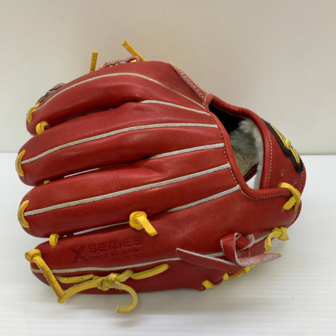 ヘキサ 軟式 大人 一般 内野手用 グローブ グラブ 右投げ 中古品 野球 9837