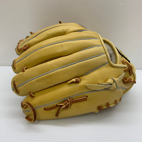 ハイゴールド HI-GOLD プロフェッショナル 硬式 大人 一般 内野手用 グローブ グラブ 右投げ オーダー 中古品 野球 8528