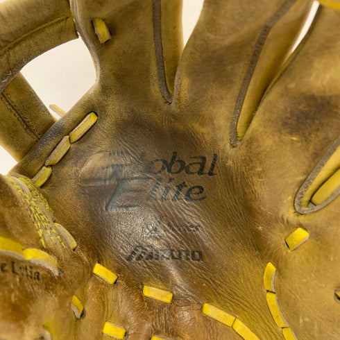 ミズノ MIZUNO グローバルエリート 軟式 大人 一般 内野手用 グローブ グラブ 右投げ 2GN31013 中古品 野球 8234