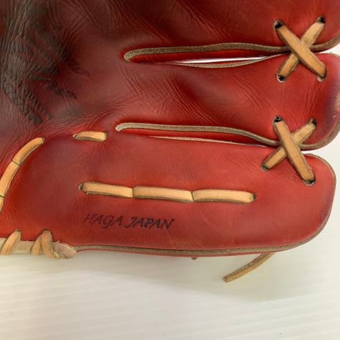 ミズノ MIZUNO ミズノプロ mizunopro HAGAJAPAN 軟式 大人 一般 内野手用 グローブ グラブ 右投げ オーダー 中古品 野球 9369