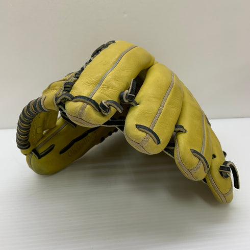 ハイゴールド HI-GOLD 己極 OKG-9005 軟式 大人 一般 オールラウンド グローブ グラブ 右投げ 中古品 野球 9497